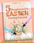 🐰 5 GRATIS Påske-Skabeloner