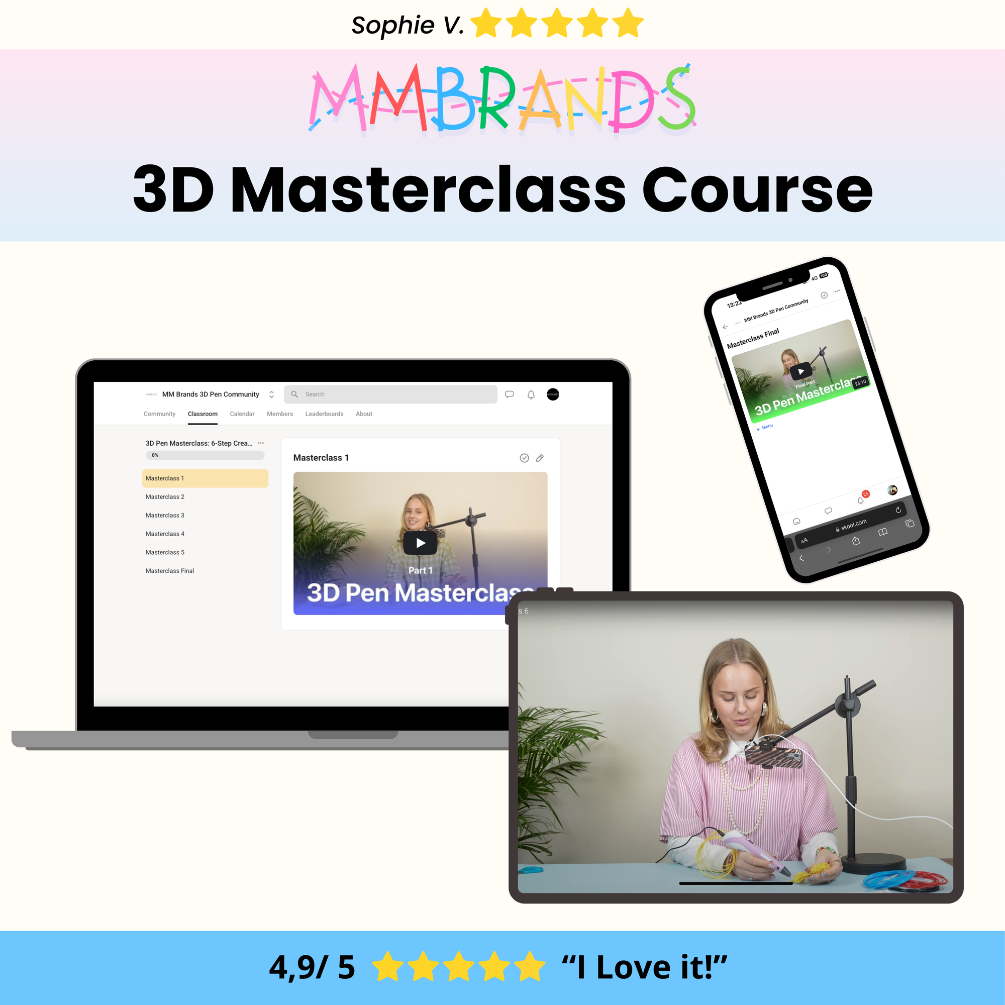 🎁 BEZPŁATNY kurs wideo — naucz się rysować w 3D w 6 filmach